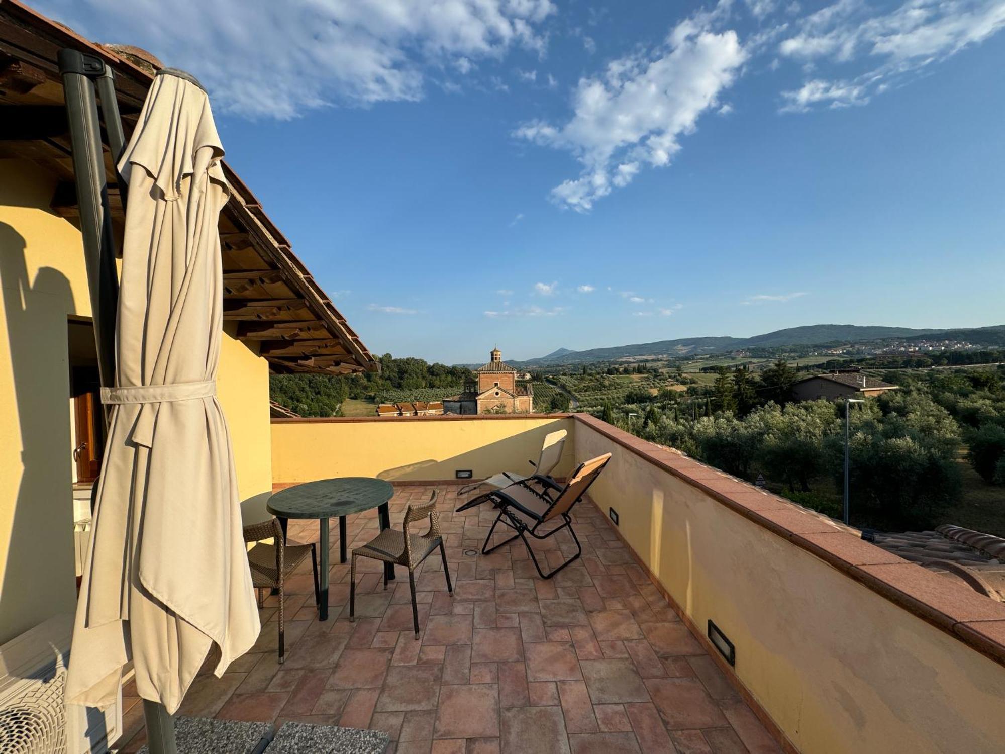 Ferienwohnung Madonna Della Rosa Chianciano Terme Exterior foto